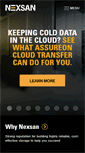 Mobile Screenshot of nexsan.com